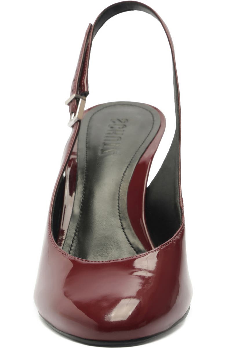 Schutz Geraldine Slingback Pump, Alternate, color, Vino