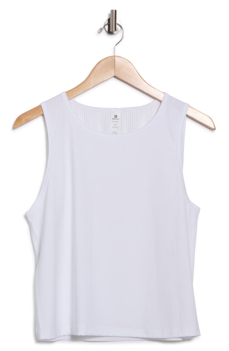 90 DEGREE BY REFLEX Easy Flow Tank Top, Alternate, color, White