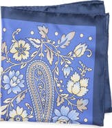 Robert Graham Paisley Floral Pocket Square