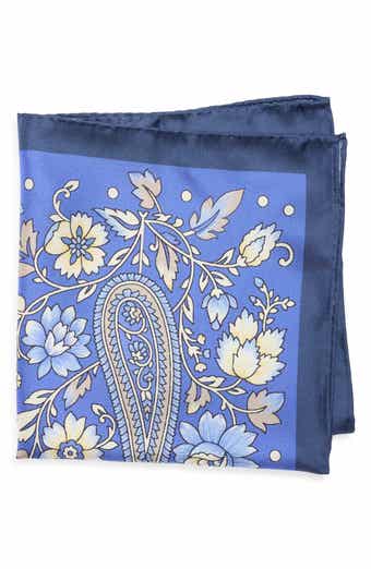 Paisley Floral Pocket Square