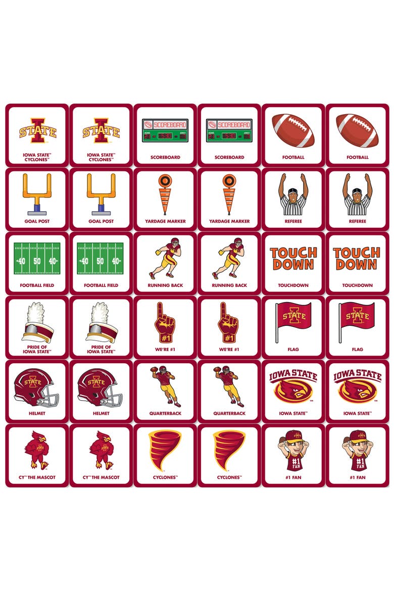 Iowa State Cyclones Matching Game, Alternate, color, Multicolor