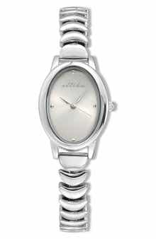 Ettika Oval Modern Bracelet Watch, 24mm x 31mm