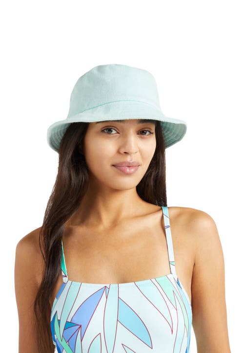 Vilebrequin Unisex Solid Terry Hat In Pacific