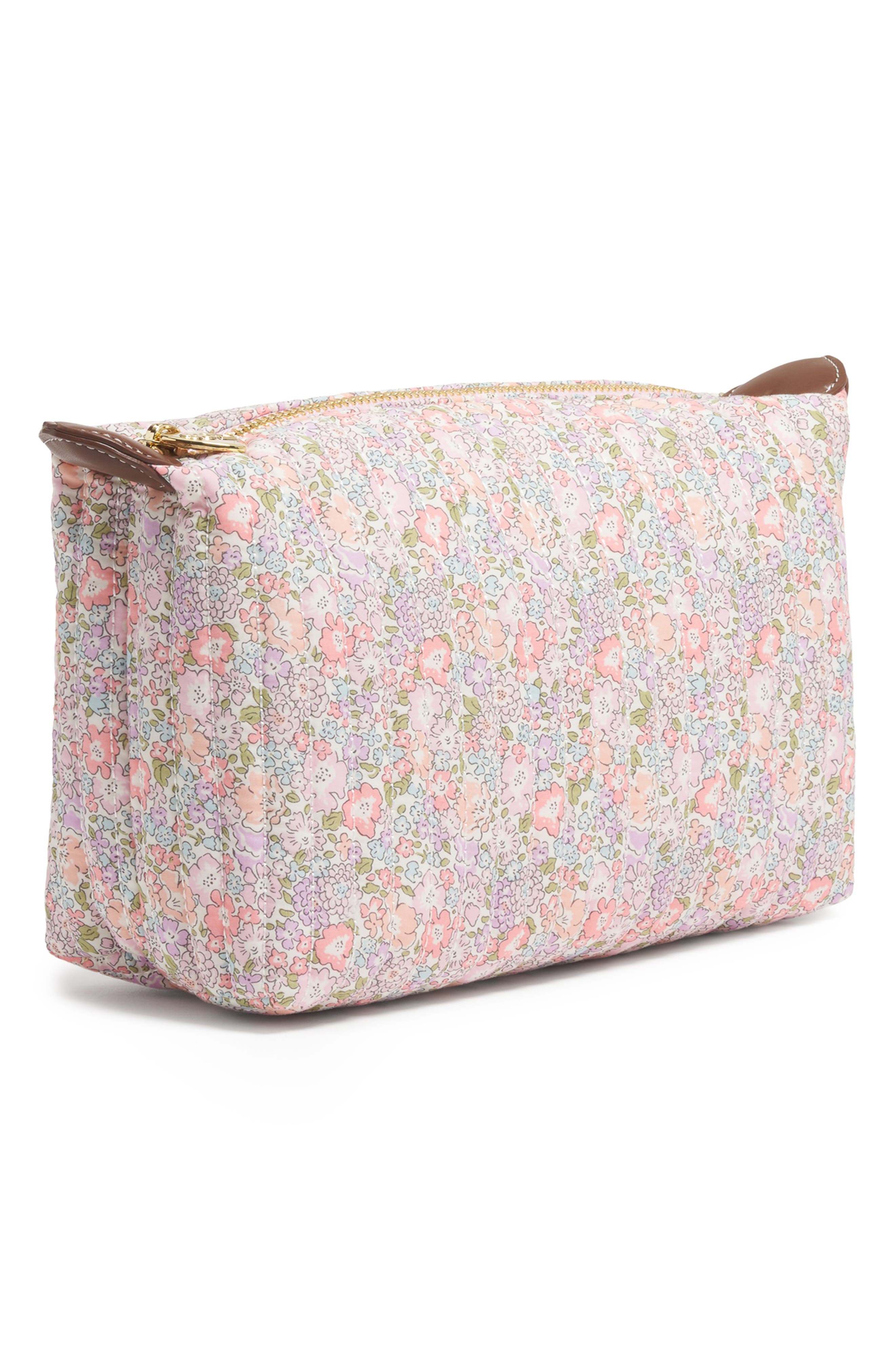 Stoney Clover Lane x Liberty Large Quilted Cotton Pouchette, Alternate, color, Michelle