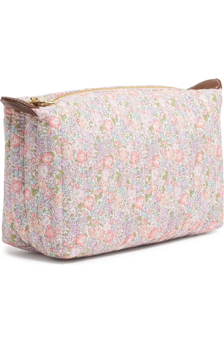 Stoney Clover Lane x Liberty Large Quilted Cotton Pouchette, Alternate, color, Michelle