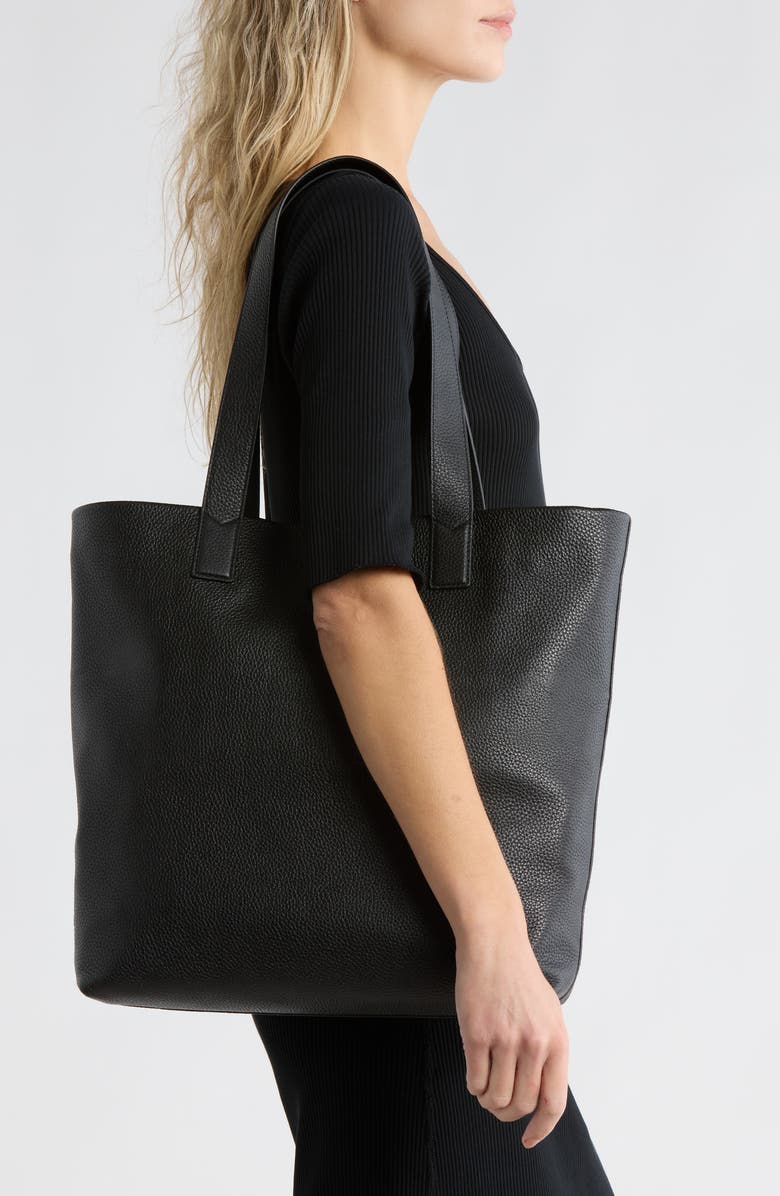 Vince Larkin Slim Tote Bag, Alternate, color, Black