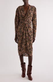 Isabel Marant Étoile Zeliha Long Sleeve Dress