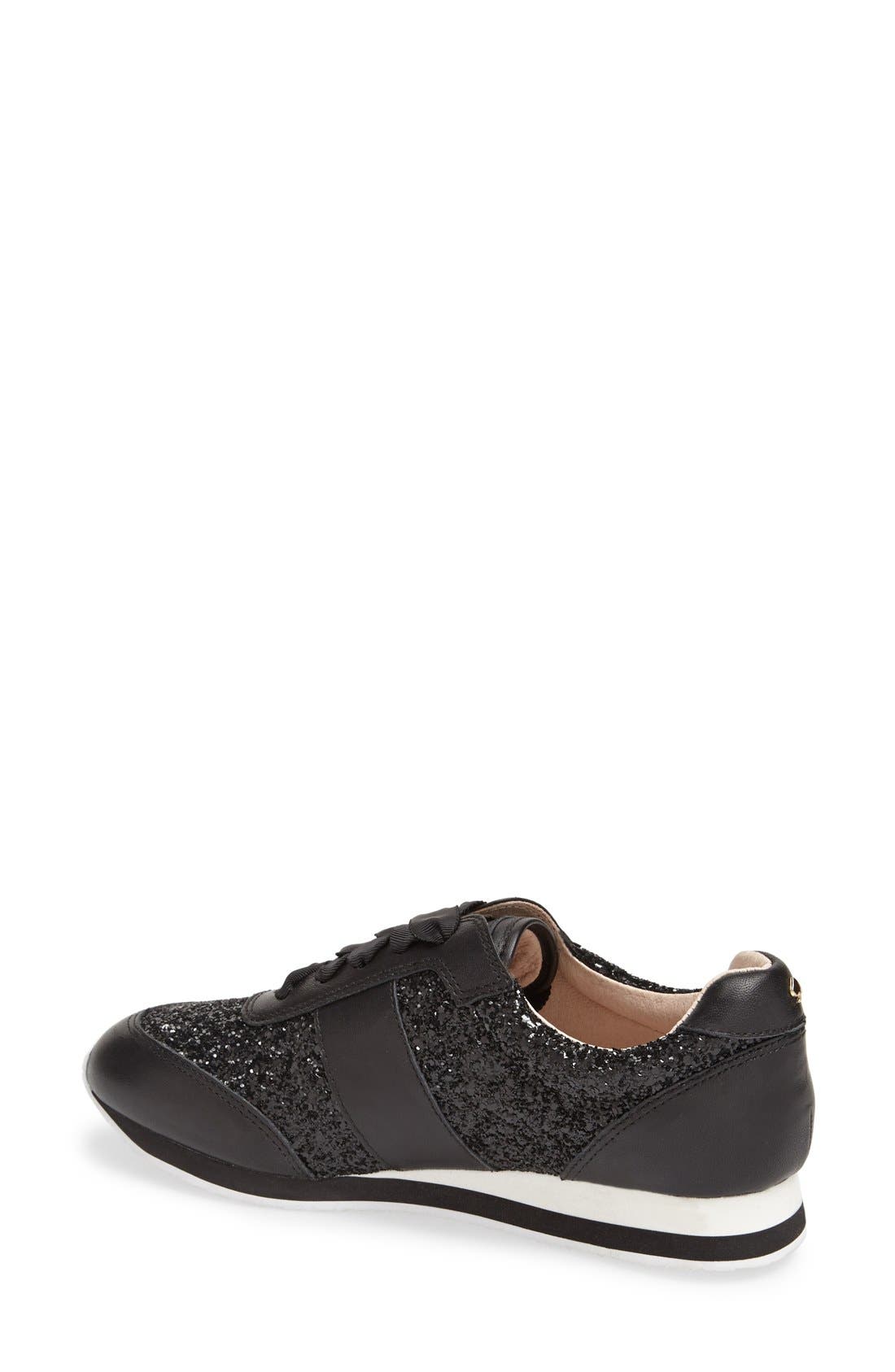 Kate Spade New York 'sidney' leather sneaker, Alternate, color, 