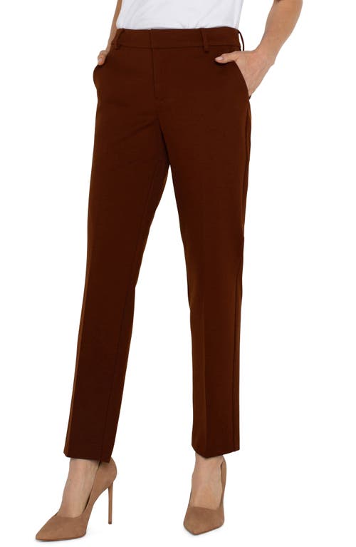 Liverpool Los Angeles Kelsey Knit Trousers In Red