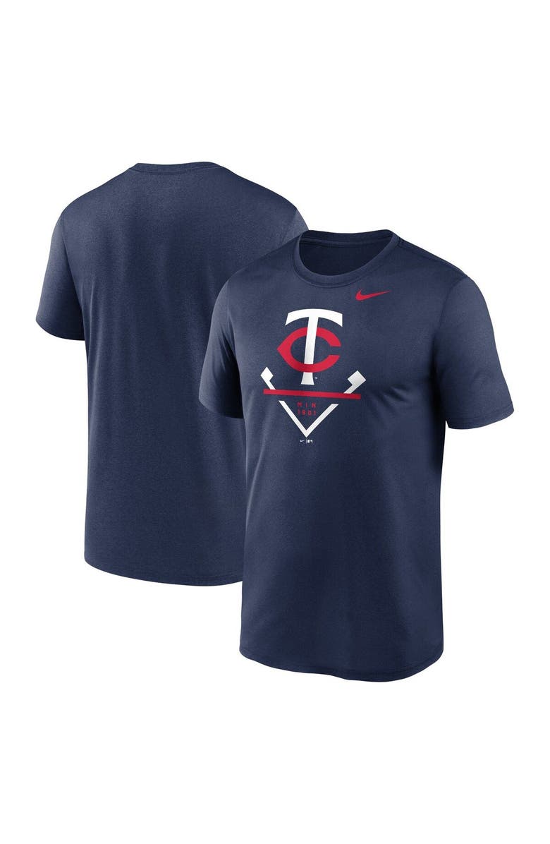 Nike Men's Nike Navy Minnesota Twins Icon Legend T-Shirt, Main, color, Navy