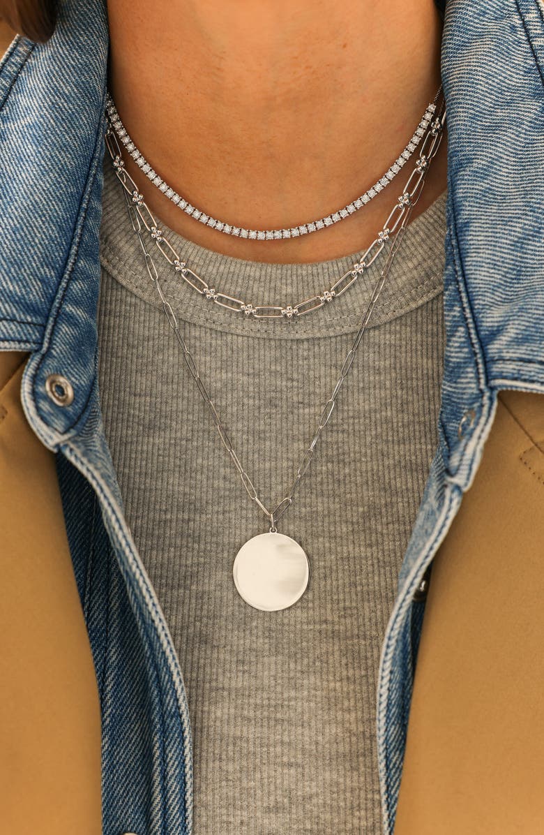 Dana Rebecca Designs Ava Bea Diamond Tennis Necklace, Alternate, color, 