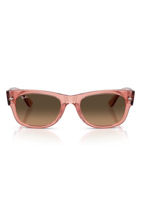 Mega Wayfarer II 52mm Gradient Square Sunglasses