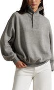 Polo Ralph Lauren Rib Trim Mock Neck Pullover