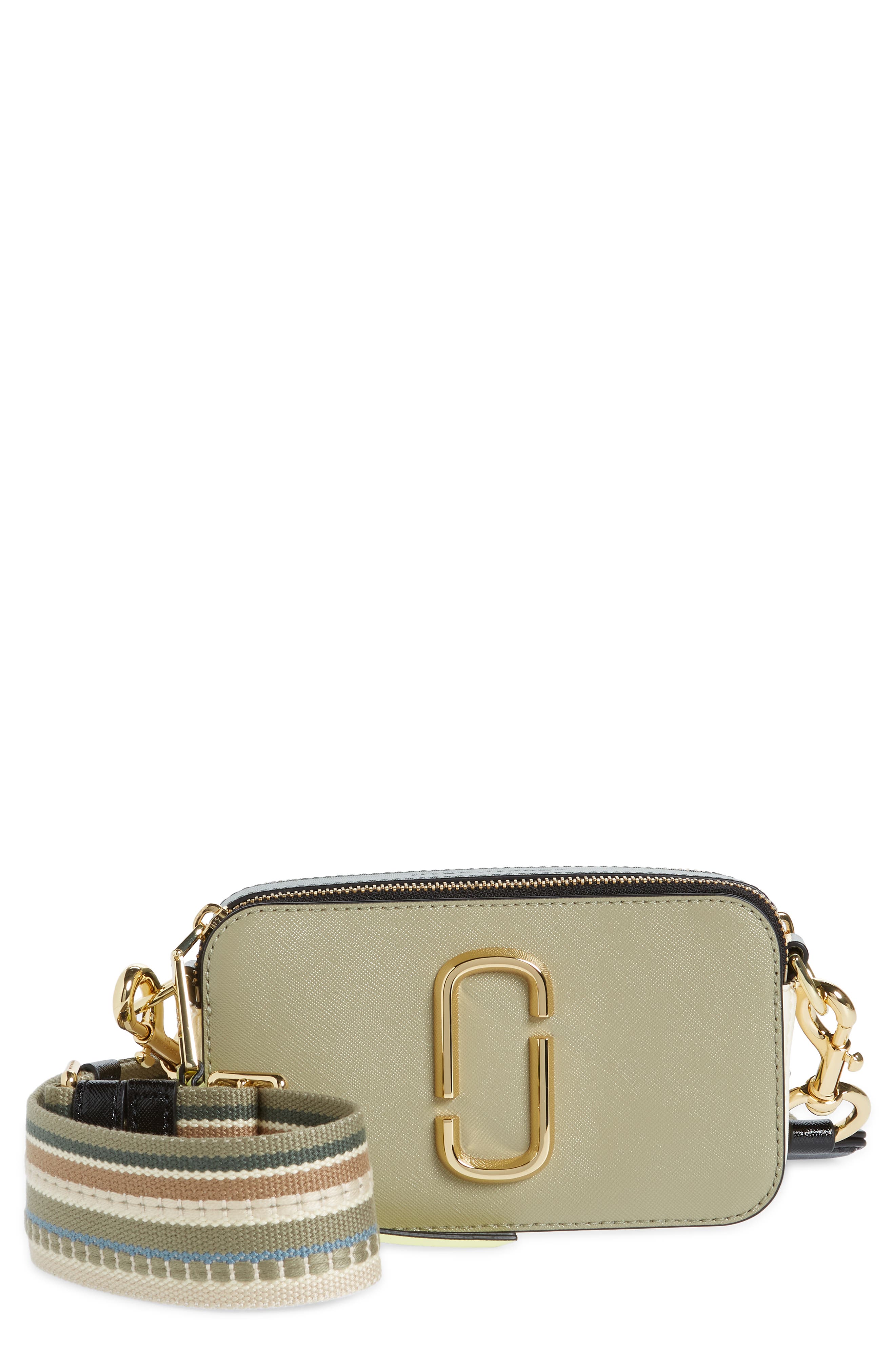 Marc Jacobs The Colorblock Snapshot Bag, Main, color, 