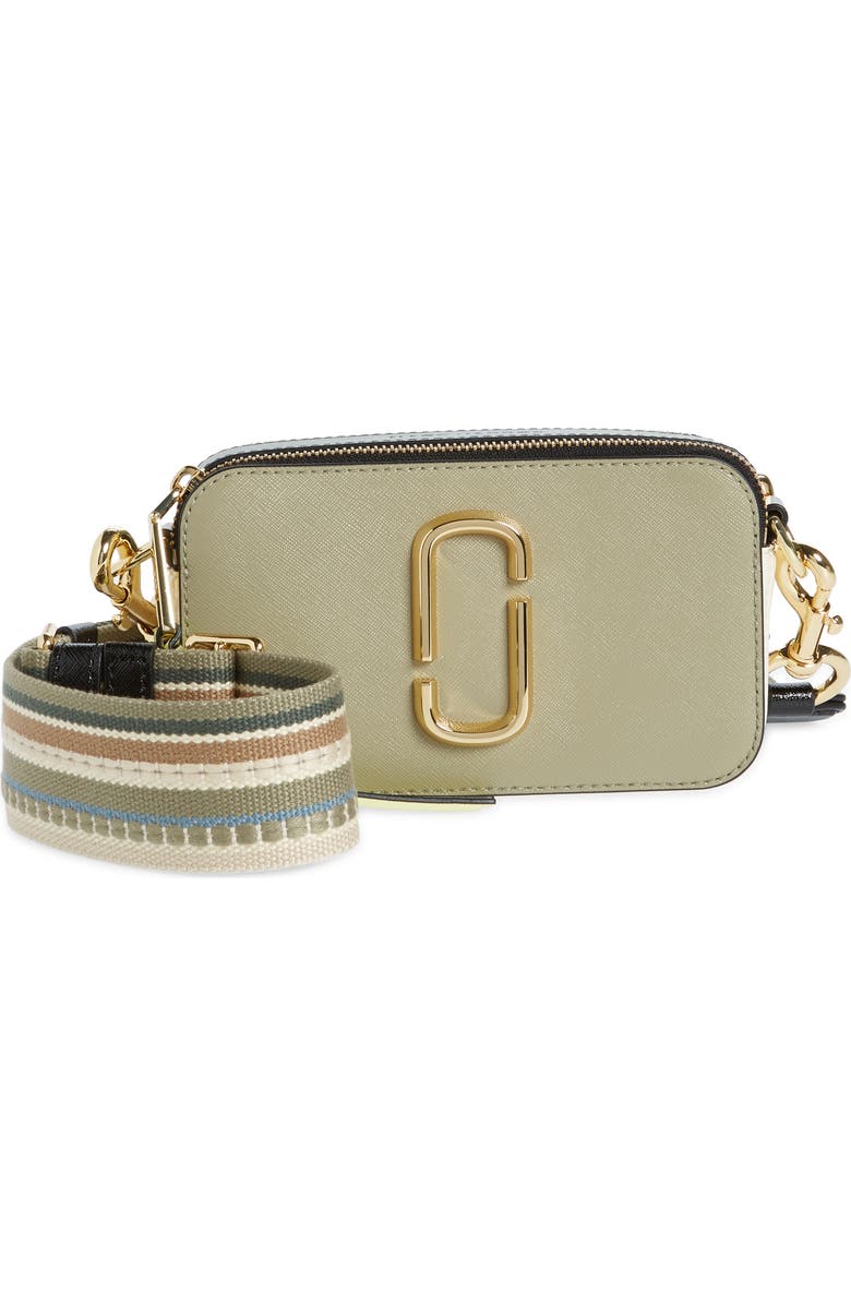 Marc Jacobs The Colorblock Snapshot Bag, Main, color,