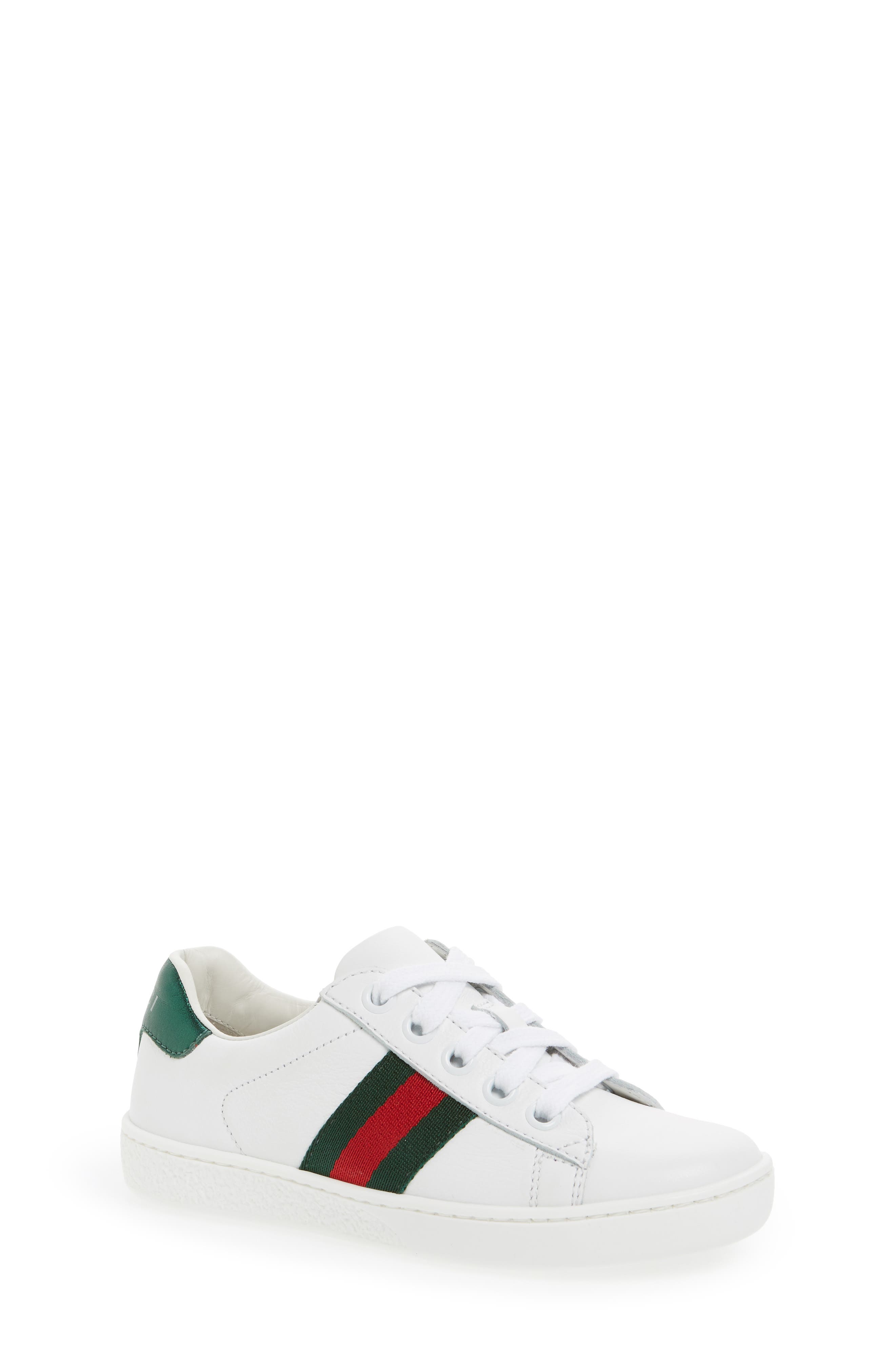 Ace Sneaker, Alternate, color, WHITE/ GREEN