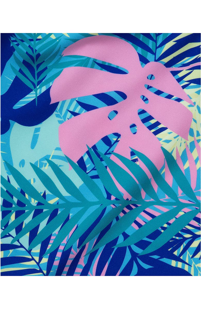 Lands' End Girls Plus Chlorine Resistant Rash Guard Bikini Swimsuit Set, Alternate, color, 