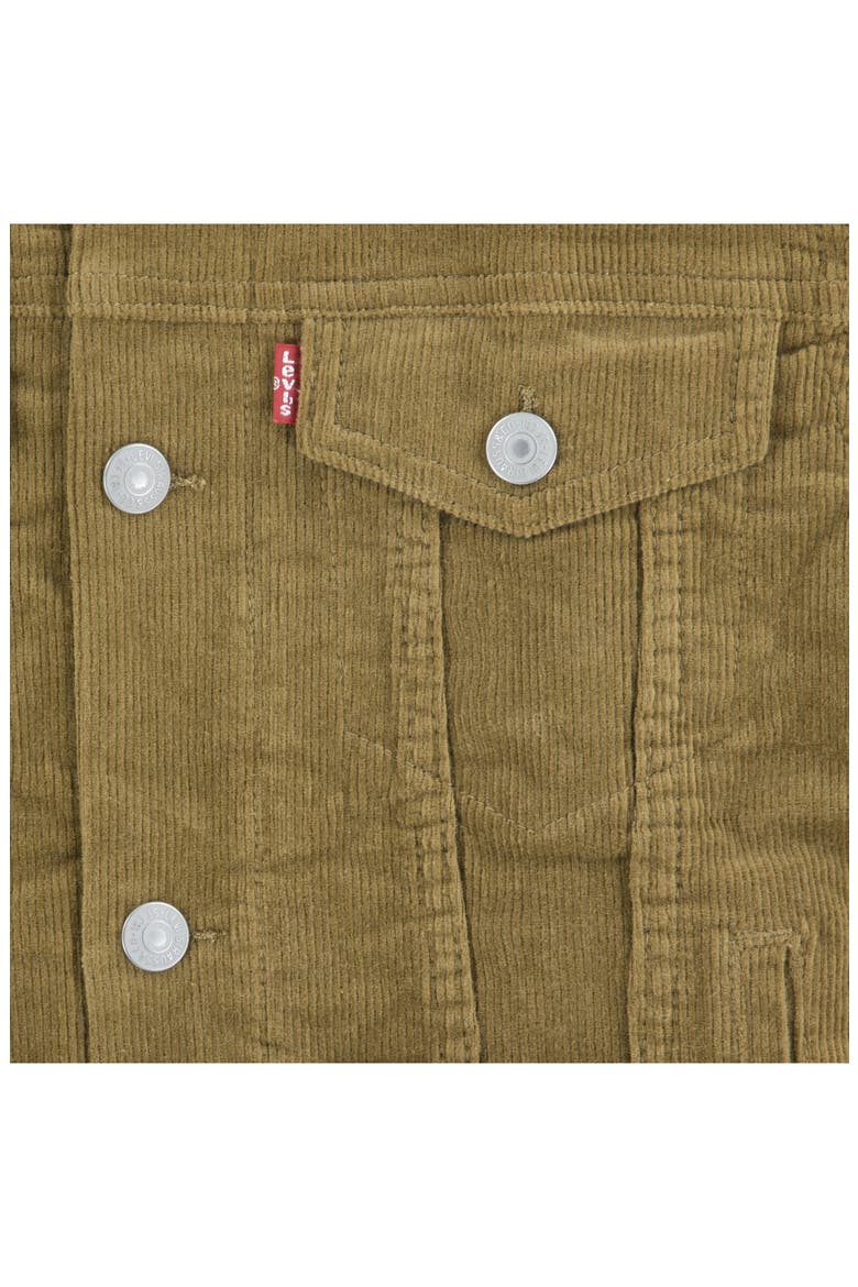 Kids' Corduroy Trucker Jacket, Alternate, color, WOODLET