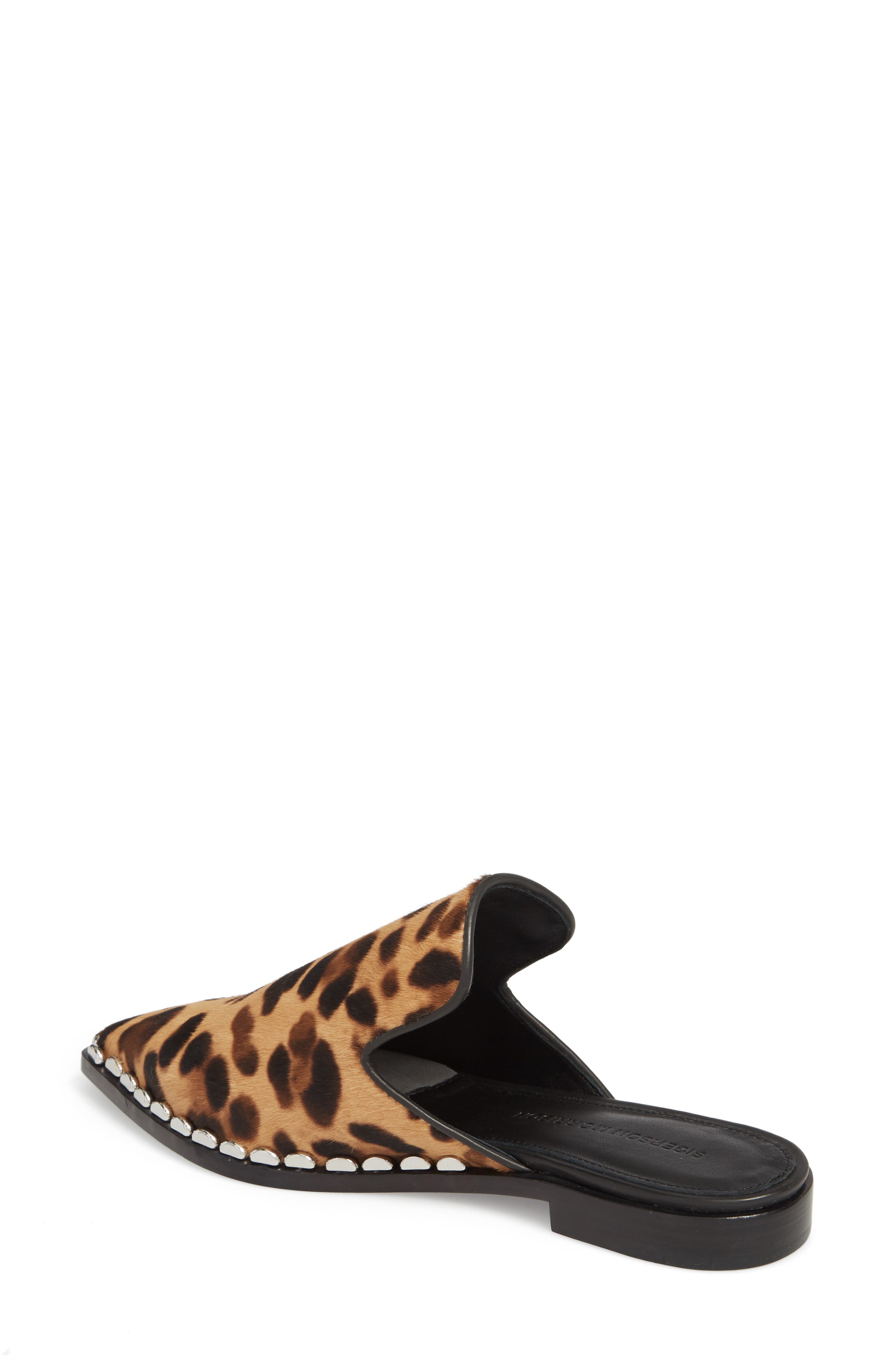 Elany Genuine Calf Hair Mule, Alternate, color, CAMEL MULTI LEOPARD CALF HAIR
