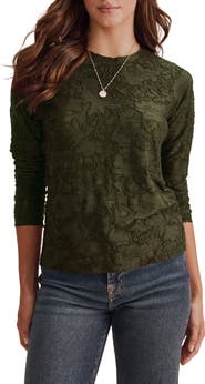Splendid Cecelia Floral Long Sleeve Top