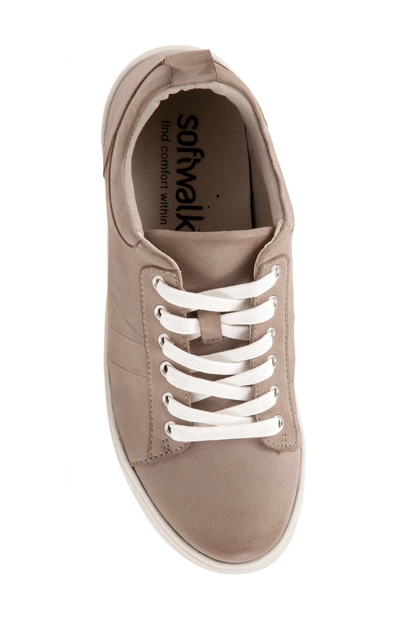 Athens Sneaker, Alternate, color, TAUPE NUBUCK