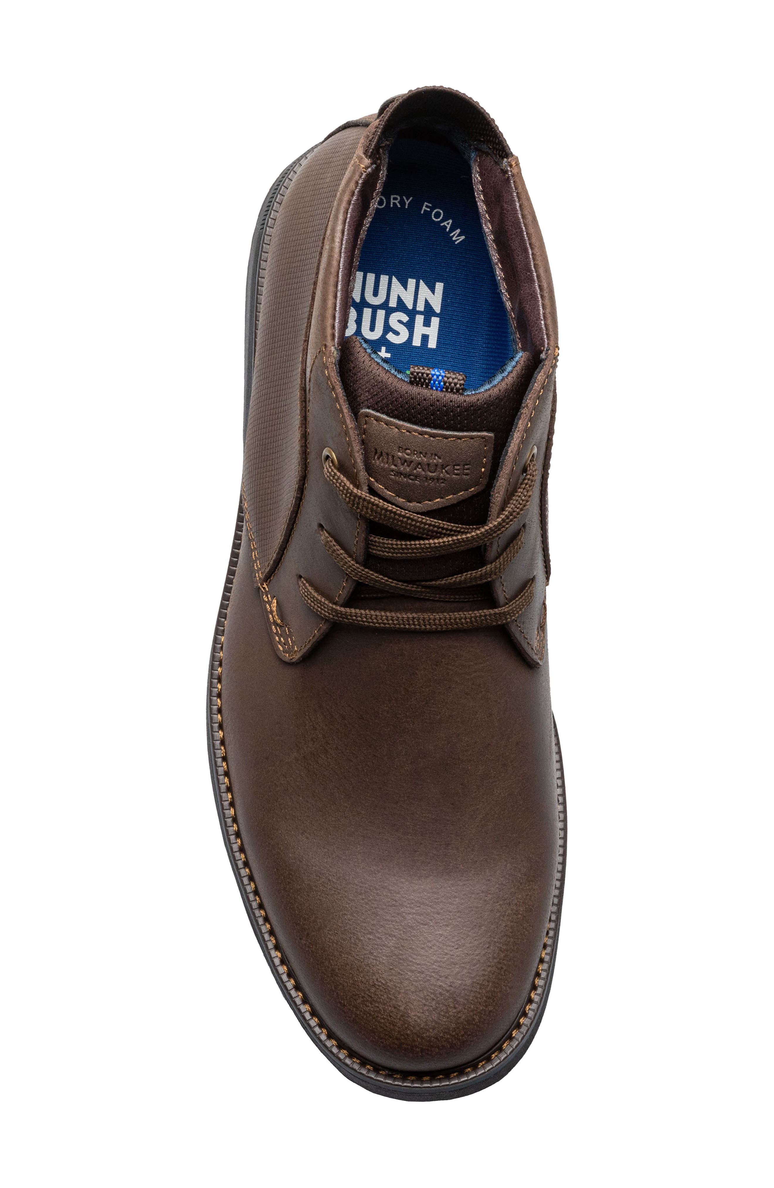 NUNN BUSH Otto Plain Toe Chukka Boot- Wide Width Available, Alternate, color, 