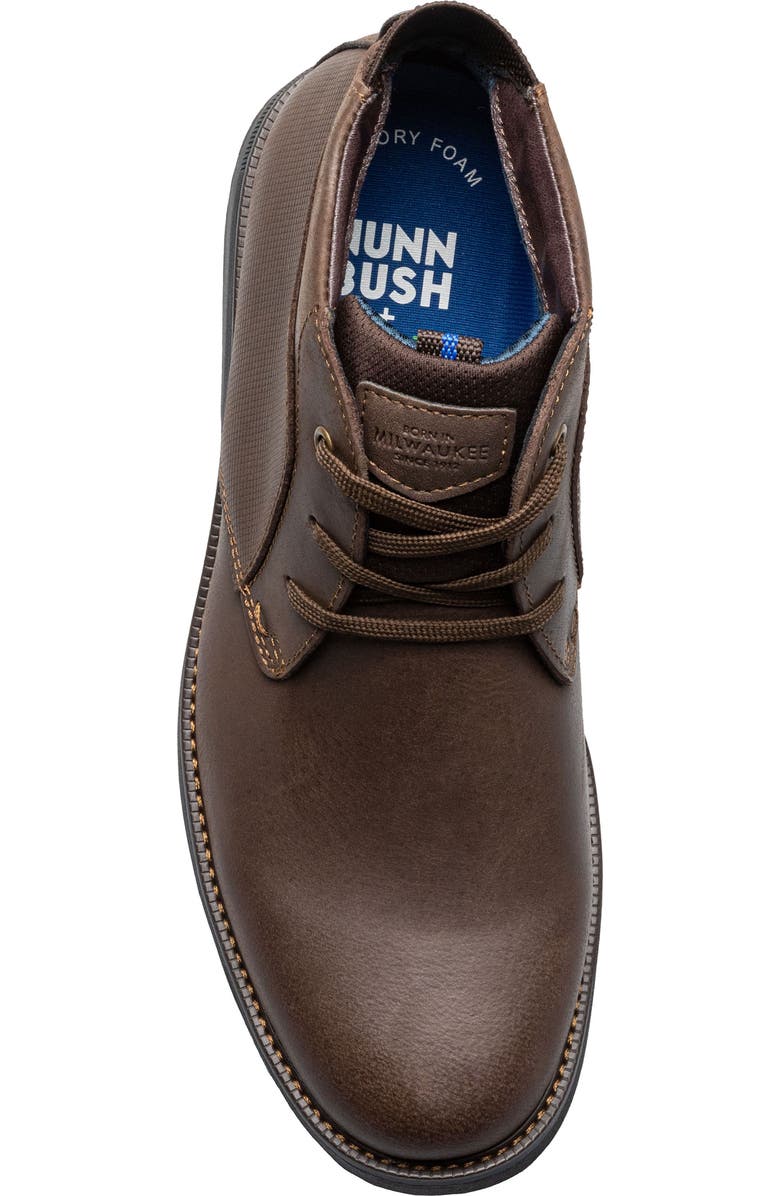 NUNN BUSH Otto Plain Toe Chukka Boot- Wide Width Available, Alternate, color,