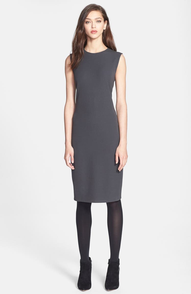 Vince Ribbed Pencil Dress, Alternate, color,