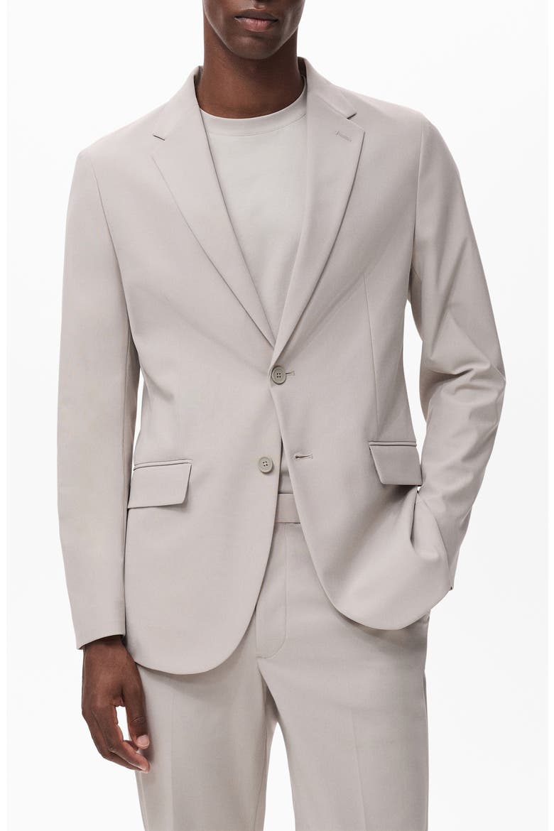 Zurich Slim Fit Thermolite® Suit Jacket, Main, color, BEIGE