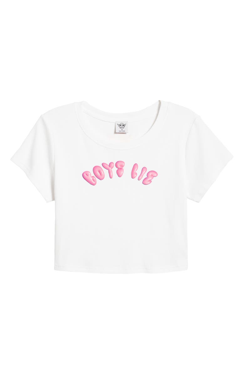 BOYS LIE Sour Patch Crop Graphic T-Shirt, Alternate, color, 