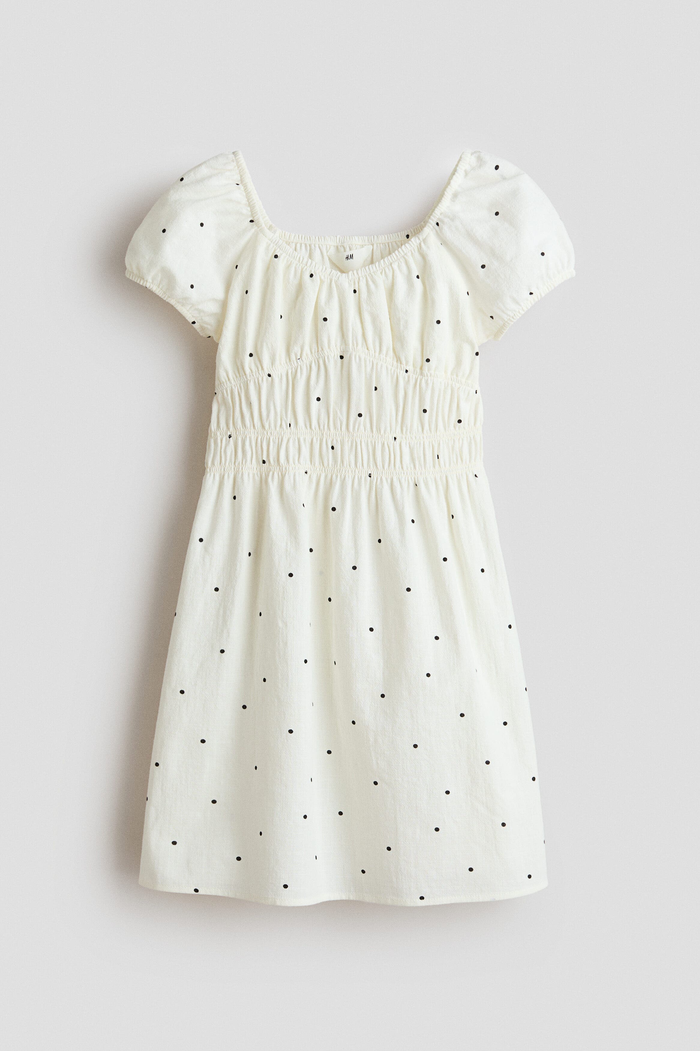 White/dotted