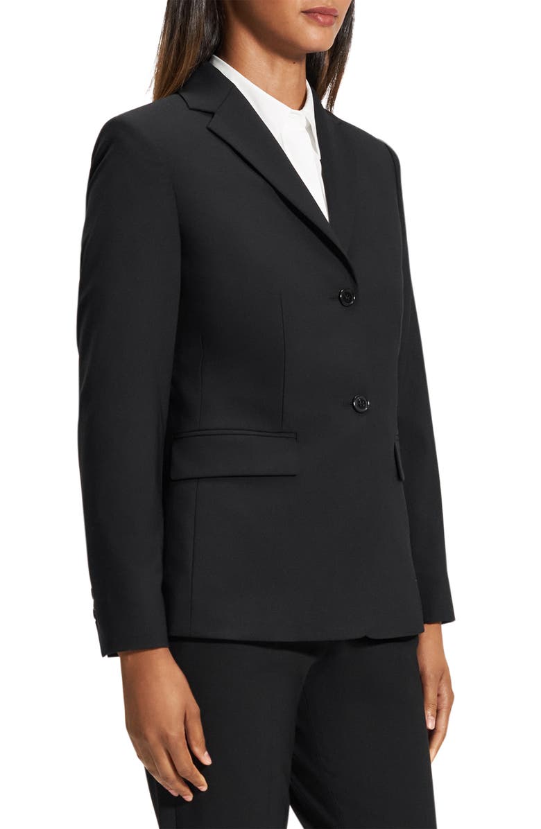 Theory Slim Fit Blazer, Alternate, color, Black