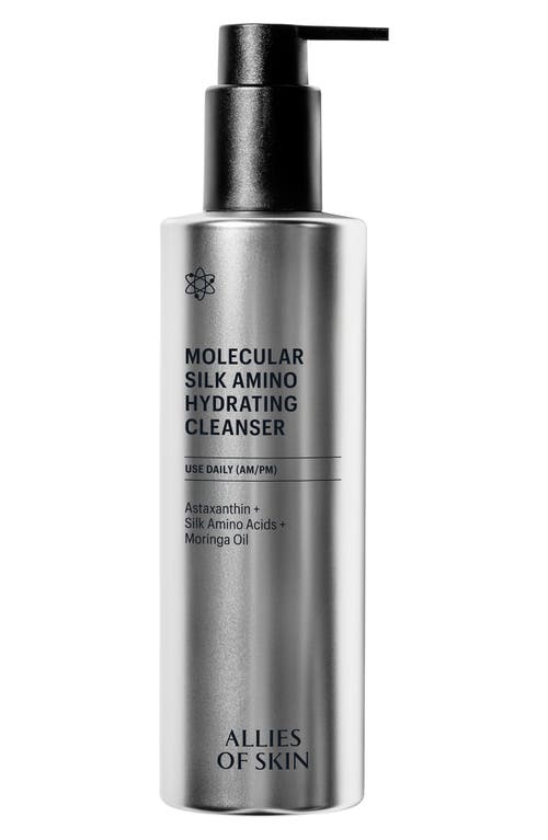 Allies Of Skin Molecular Silk Amino Hydrating Cleanser In Transparent