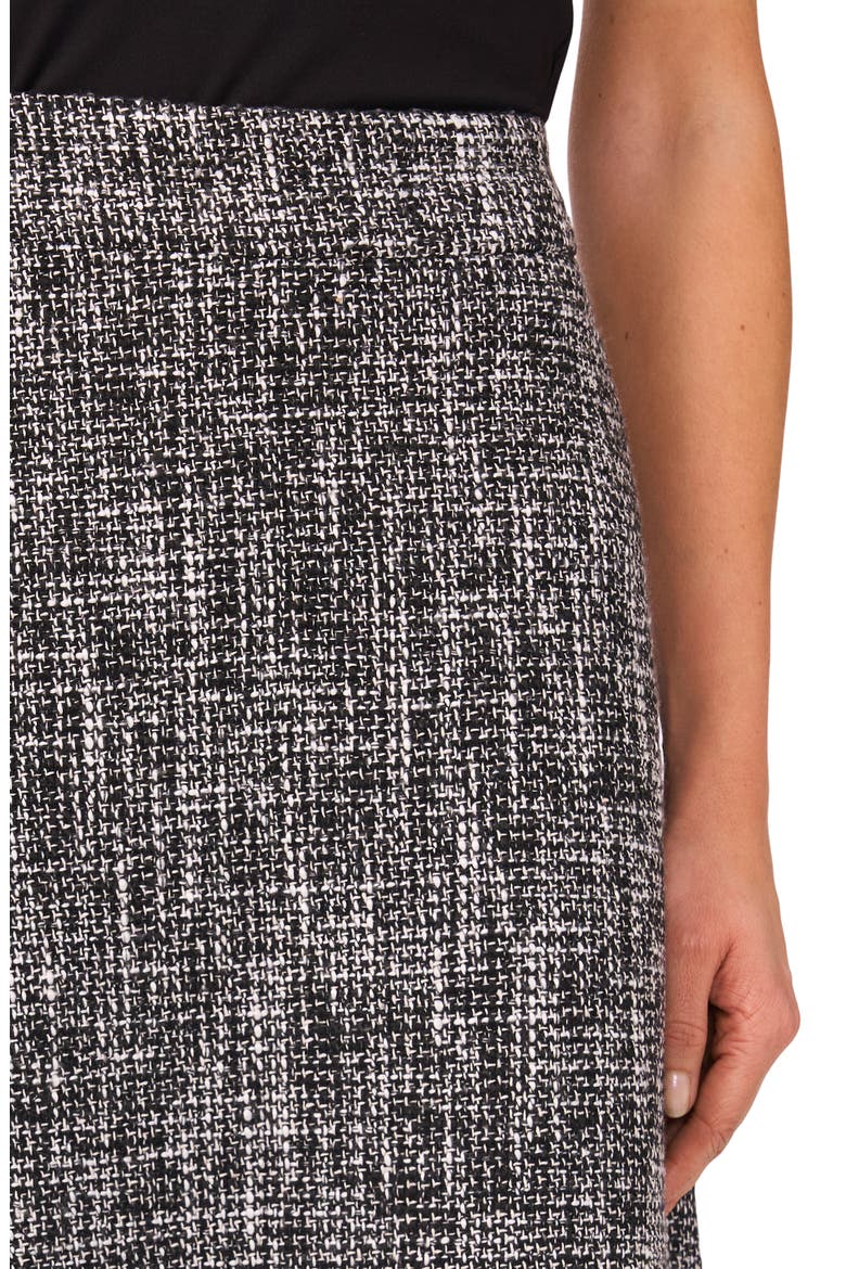 Flare Midi Skirt, Alternate, color, RICH BLACK