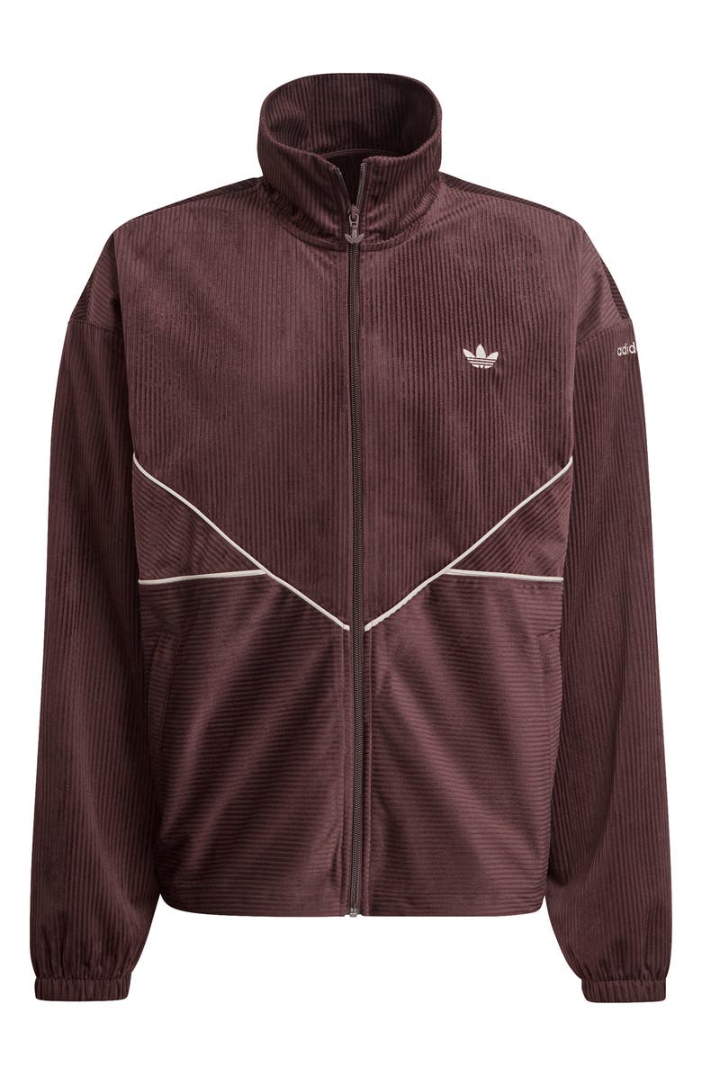 adidas Originals Recycled Polyester Corduroy Track Jacket, Alternate, color, 
