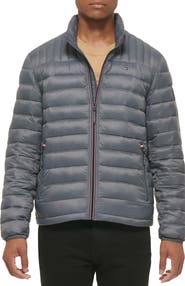 Tommy Hilfiger Packable Faux Down Puffer Jacket