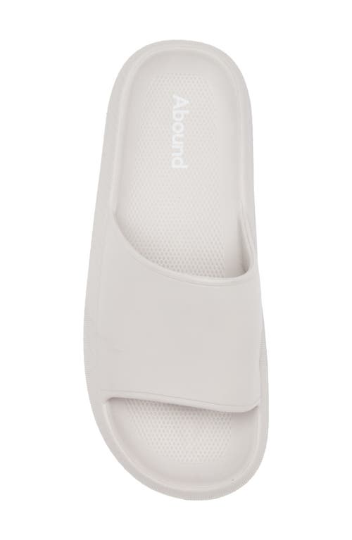 Abound Zach Comfort Slide Sandal In Ivory Cloud