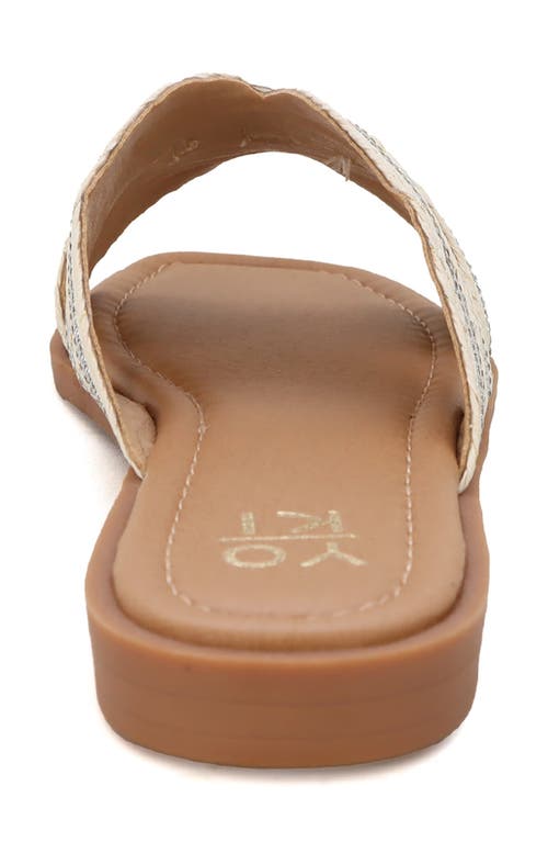 Yoki Suzana Slide Sandal In White
