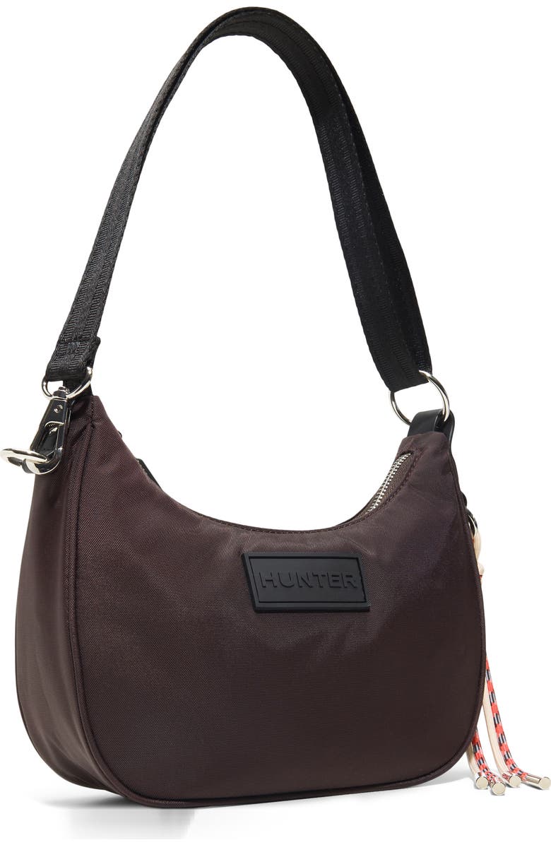 Hunter Loop Back Crossbody Bag, Alternate, color, Brown