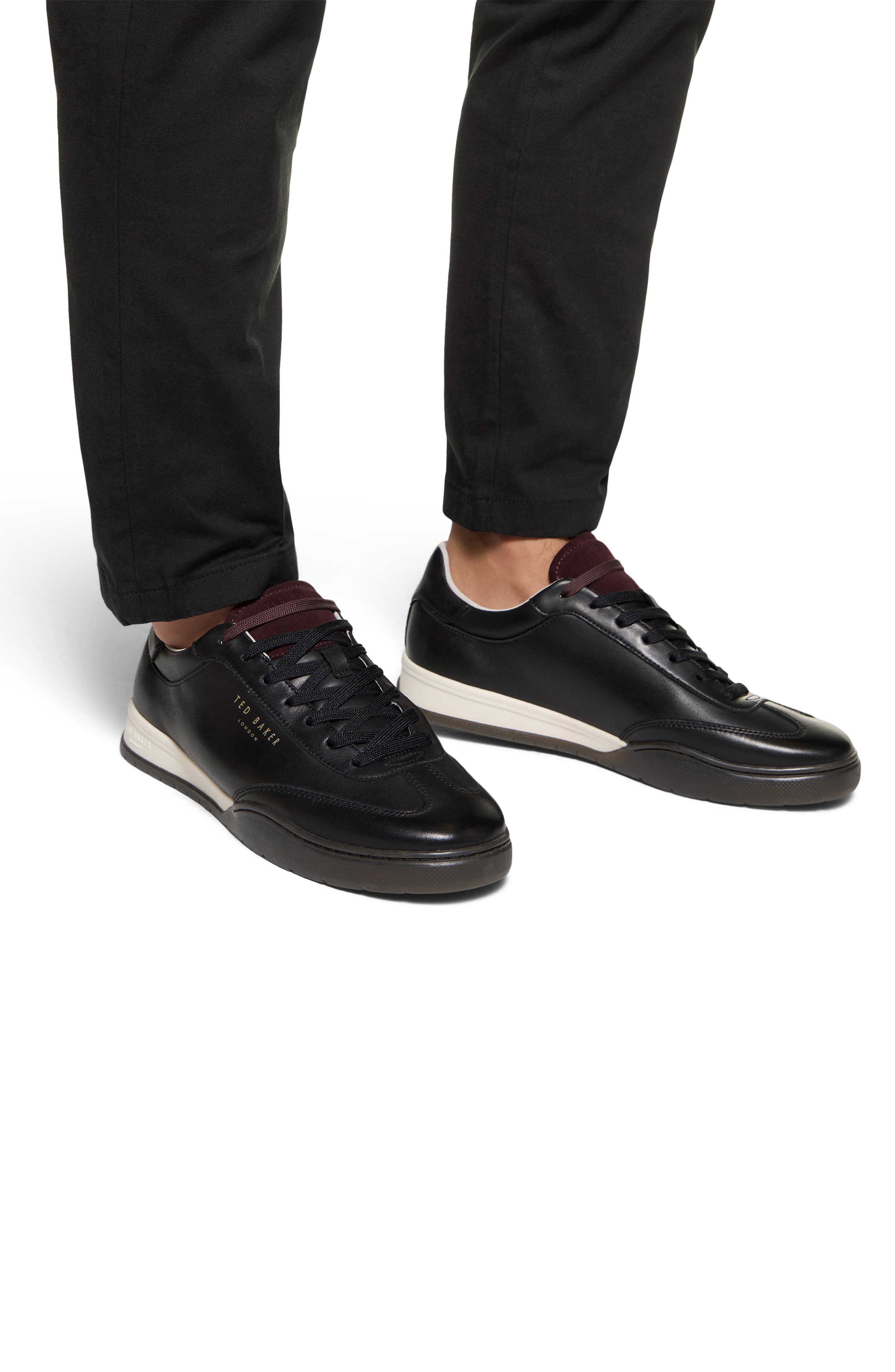 Ted Baker London Kenwood Sneaker, Alternate, color, Black