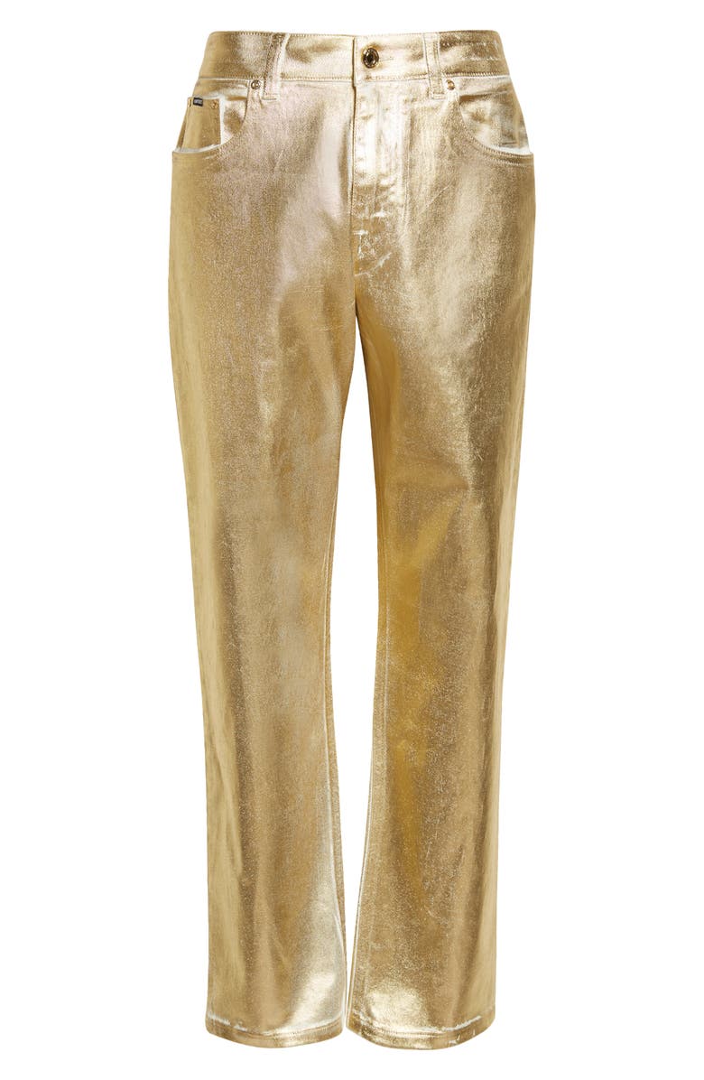 TOM FORD Coated Stretch Denim Boyfriend Jeans, Alternate, color,