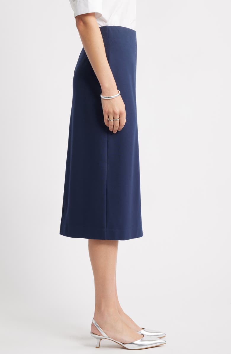 Caslon<sup>®</sup> Ponte Pencil Skirt, Alternate, color, Navy Still
