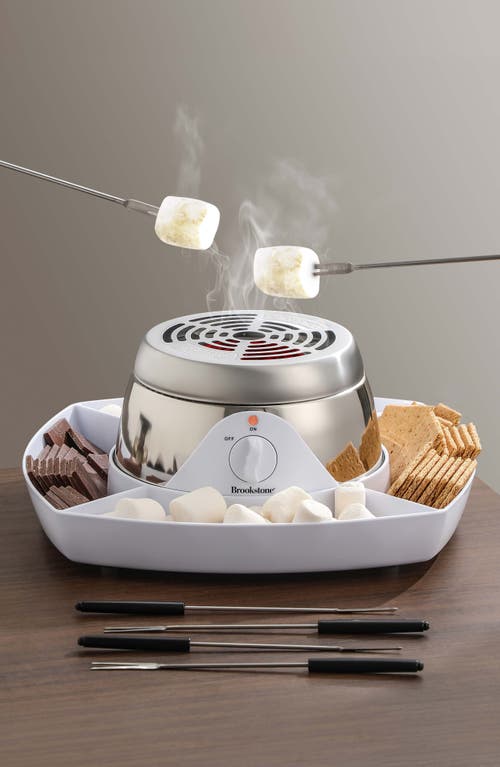 Brookstone S'mores Maker In White