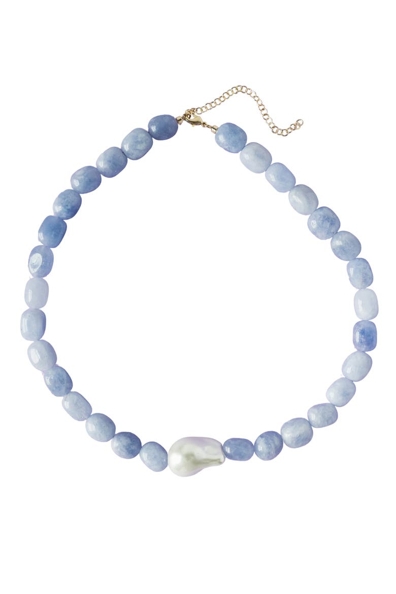 Natalie Necklace, Main, color, BLUE