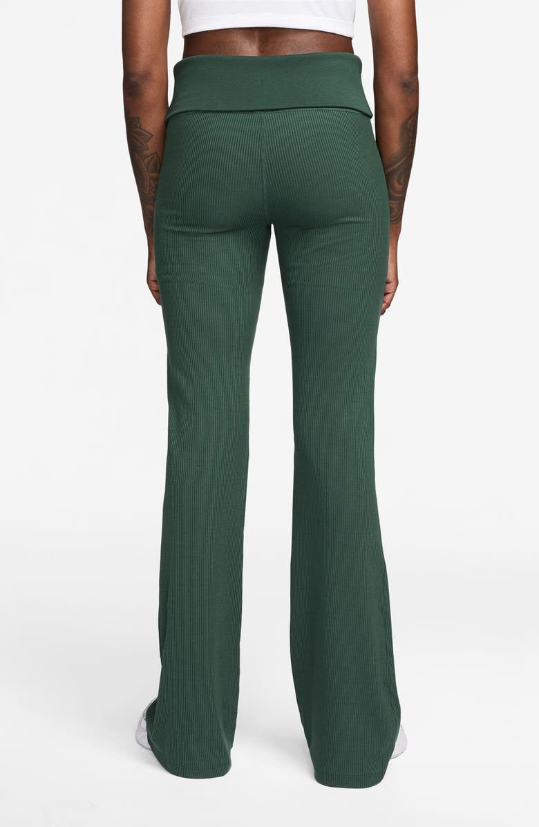 Nike Chill Rib Knit Pants, Alternate, color, Fir/ Sail