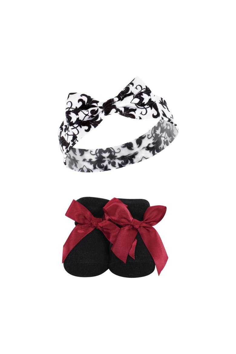 Perfect Pair Headband & Socks Gift Pack, Alternate, color, Red Sequin