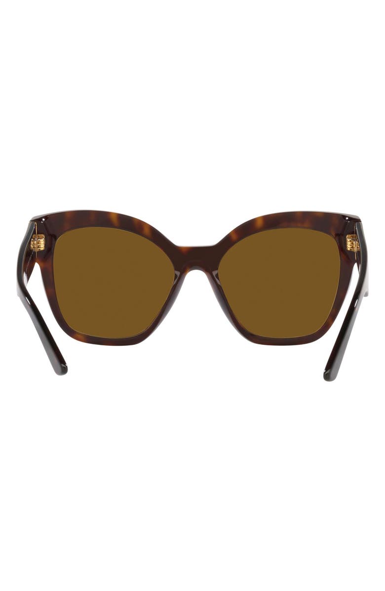 Prada 54mm Polarized Irregular Sunglasses, Alternate, color, 