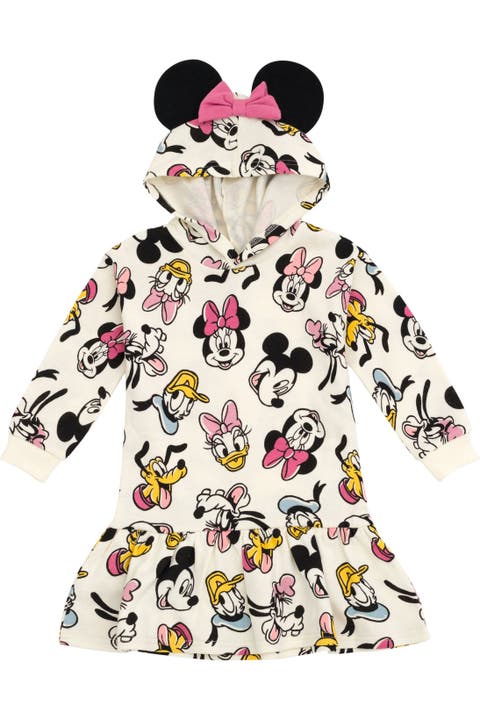 Mickey Mouse & Friends Fleece Hooded Dress