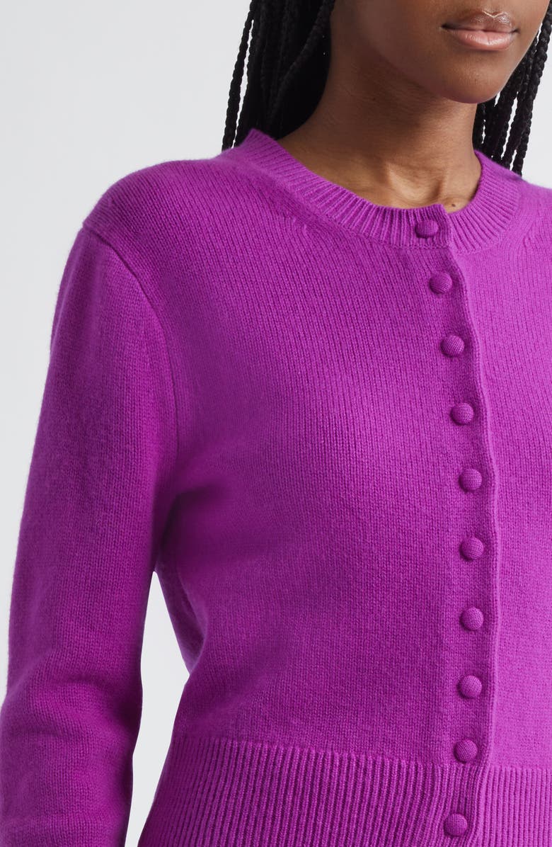 A.L.C. Skyler Cashmere Cardigan, Alternate, color, Fuchsia