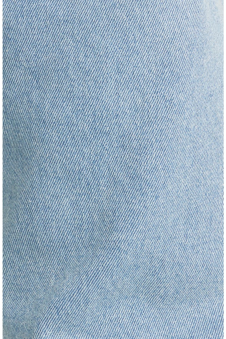 Logo Slim Fit Jeans, Alternate, color, BLEACH WHITE